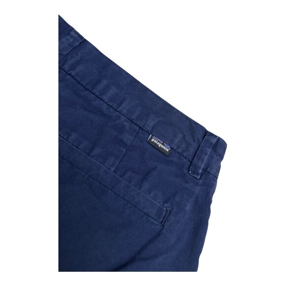 PATAGONIA NENA Pants navy Blue Casual Outdoor Capri Ankle Pants Womens 28" - Picture 7 of 7